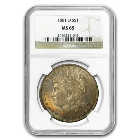 1881-O Morgan Dollar MS-65 NGC
