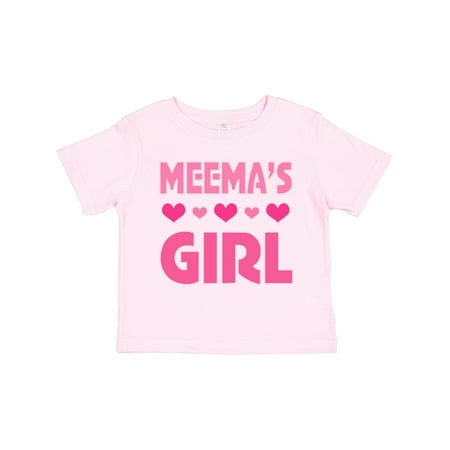 

Inktastic Meema Girl Granddaughter Gift Toddler Toddler Girl T-Shirt