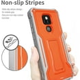 thumbnail image 3 of FITO For Moto G Play 2021 Case, Phone Case with Screen Protector and Kickstand (Orange), 3 of 6