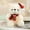 🔥 White Room Decor, variant on Nsxcdh Christmas Gift Scarf Cute Bear Doll Toy Multi Colored Striped Plush 7.87in Soft Cuddle Kids Christmas Decor Home