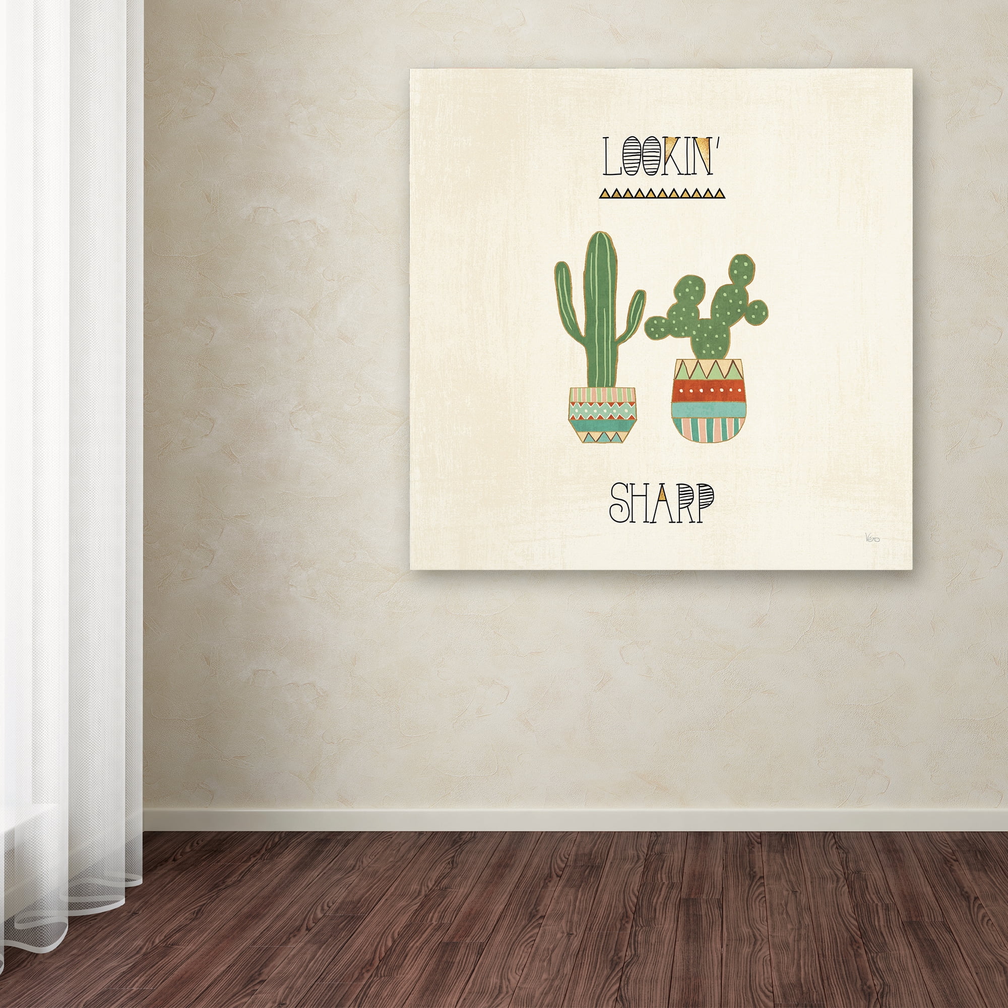 Trademark Fine Art 'Southwest Geo IX' Canvas Art by Veronique Charron