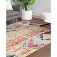 thumbnail image 4 of Unique Loom Sedona Distressed Southwestern Area Rug, 7 x 10 Feet, Multi/Beige, 4 of 5