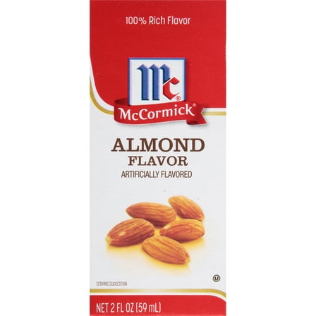 McCormick All Natural Gluten Free Imitation Almond Extract, 2.0 fl oz Box