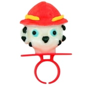 Paw Patrol Lollipop Party Favor Rings, Character Shaped Candy, Assorted Fruit Flavors, Pack of 18
