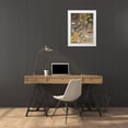 thumbnail image 3 of Urban Road 25x32 White Modern Wood Framed Museum Art Print Titled - Autumn Rain, 3 of 4