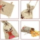thumbnail image 3 of Bolsas de arpillera navideñas YUANXCMXG 24 piezas con cordón, 3 of 5