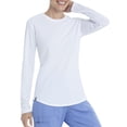 thumbnail image 3 of Scrubstar Women's Long Sleeve Soft Mesh Performance Underscrub, 3 of 4