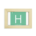 thumbnail image 1 of Chestry Elements Period Table Nonmetal Hydrogen H Desktop Decorate Photo Frame Picture Art Painting 5x7 inch, 1 of 3