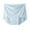 Blue, variant on Women High Waist Seamless Panties Feel Breathable Underwear Soft Comfortable Stretchable Full Coverage Briefs Everyday Wear