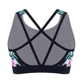 thumbnail image 2 of Alvivi Kids Girls Sleeveless Rash Guard Bikini Top Blouse Vest Tee Criss Cross Sports Bra Swimwear Lily 8, 2 of 7