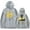 Gray, variant on BigXthaPlug Take Care Tour Merch Hoodie Pockets Drawstring Unisex Hooded Sweatshirt Fashion Clothing