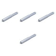 thumbnail image 3 of DOLITY 4 Pieces Toilet Paper Holder Spring Loaded Roller Tissue Box Paper Roll Core Sliver, 3 of 9