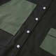 thumbnail image 4 of Blusa y camisa de manga corta con cuello vuelto para hombre, informal, de color liso, con botones, bolsillo, solapa para exteriores, camisa de manga larga a la moda, blusa para hombre, 4 of 8