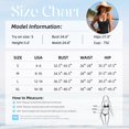thumbnail image 4 of Traje de baño de una pieza Zando Tummy Control, acanalado, marrón, para mujer, 4 of 7