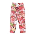 thumbnail image 3 of Lsque Sanrio Print Women's Pajama Pants, Lounge Pant - Comfortable Home Wear,Elastic Waistband, Stylish Design-Small, 3 of 9