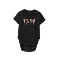 thumbnail image 3 of Camiseta de mujer con cuello redondo, camiseta básica elegante para el trabajo, viajes, regalo para mujer L, 3 of 7
