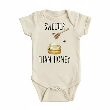 Honey Sweet Bee Newborn Baby Bodysuit