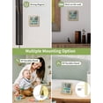 thumbnail image 3 of VOCOO Digital Magnetic Indoor Thermohygrometer with Air Comfort Indicators, 3 of 8