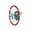 Section 1, variant on Giaone Dramatic Oval Statement Rings With Elegant Flower Bird Print Stylish Jewelry Finger Accessory for Women