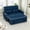 Blue, variant on Vinform Sleeper Sofa Bed, 3 in 1 Convertible Loveseat with Phone & Cup Colder for Small Space, Gray