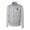 thumbnail image 2 of Men's Cutter & Buck Gray Tennessee Volunteers Vault Stealth Hybrid Quilted Full-Zip Windbreaker Jacket, 2 of 3