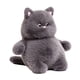 thumbnail image 2 of Kitten Super Soft Soothing Sleeping Animal Doll Gray, 2 of 5