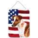 thumbnail image 1 of "Treasures Smooth Terrier Patriotic Metal Print, 16"" x 12"", Multicolor" Caroline's Treasures BB9647DS1216, 1 of 1