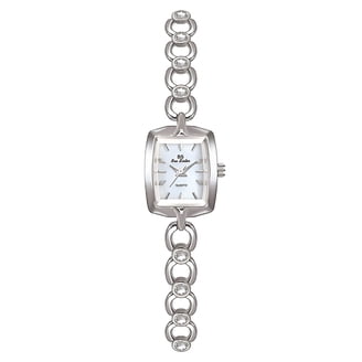 Women\'s Silver Dainty Rectangle Ultra Thin Waterproof Quartz Bracelet Wristwatch Womens Dainty Rectangle Ultra Thin Waterproof Quartz Watch  main image 4