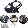 thumbnail image 2 of Dog Muzzle For Short Snout Dogs, Soft Silicone Muzzle For Biting Chewing, Ideal For Flat-faced Aggressive Dogs, 2 of 5
