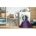 thumbnail image 2 of Ahgly Company Machine Washable Indoor Rectangle Transitional Purple Iris Purple Area Rugs, 2' x 3', 2 of 7