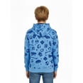 thumbnail image 5 of The Super Mario Galaxy, Boys' Light Blue Graphic Hoodie, Sizes 4-18, 5 of 8
