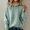 11# Light Green, variant on Warm Sweaters for Women Crew Neck Soft Hoodies Fall Winter Cozy Knitted Drawstring Hooded Pullover 2026 Khaki 2XL