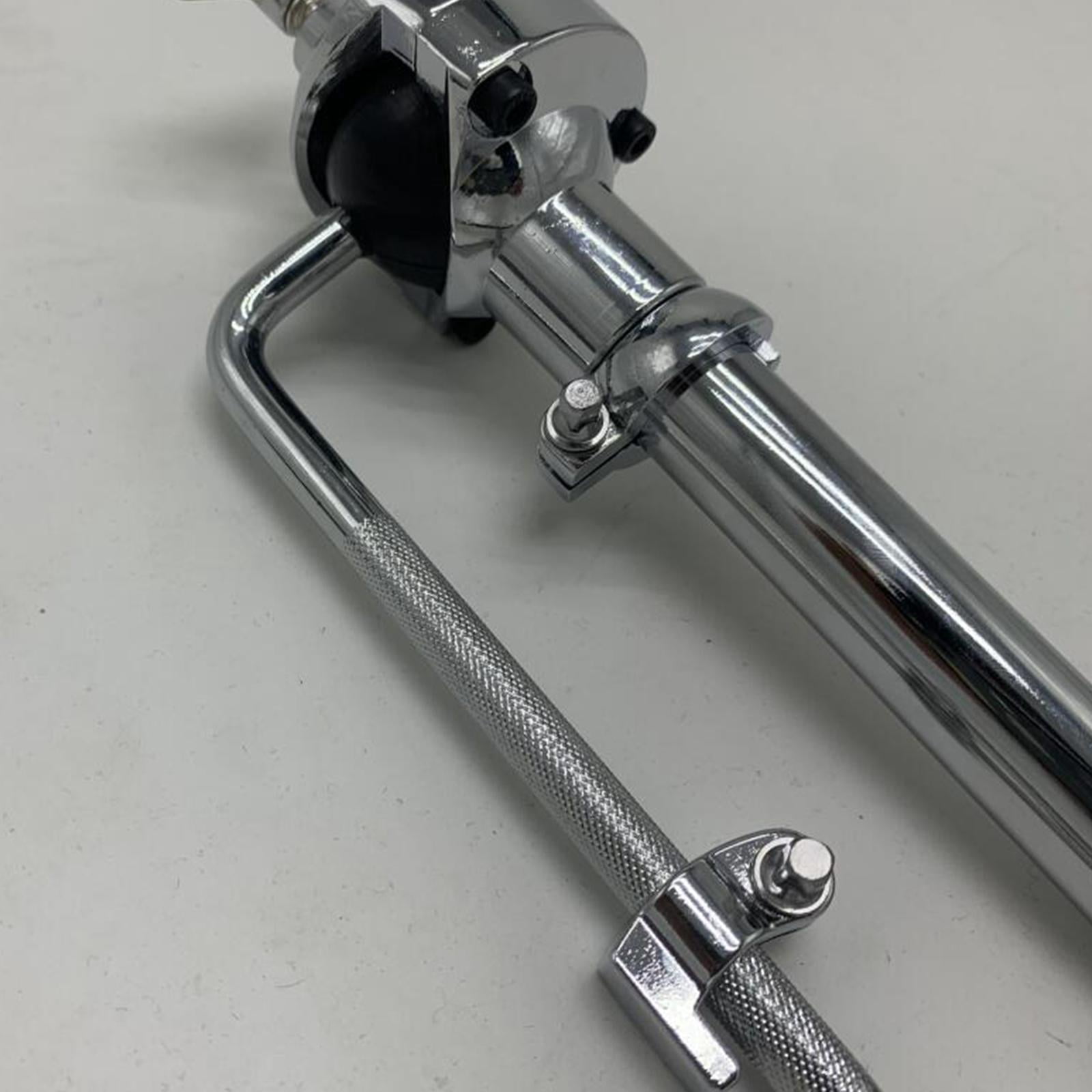 TUOREN Doppel-Tom-Halter Für Schlagzeug – Verstellbarer L-Rod Arm Mit Kugelgelenk, Metall-Konstruktion Für Stabile Montage