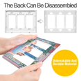 thumbnail image 4 of Yayeee Rocker Switch Wall Plate 1-Gang 4.6"x2.9" Home Decorative Outlet Cover, Seaside Door, 4 of 6