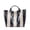 Dark Blue-b, variant on Striped Tote Bag for Women Large Work Totes Plaid Pool Handbag Letter Print Trendy Slouchy Beach Bag