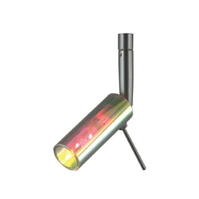 1 Light Monorail Quick Adapt Low Voltage Spot Light, Satin Nickel Finish