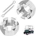 thumbnail image 1 of czcpp-2 Set EZGO TXT Golf Cart Slotted Nut & Pinning 1976-2013 Replacement Part 5/8-1815483-G1/612928 3010387-G1, 1 of 4