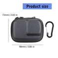 thumbnail image 5 of Ywmsfl Multifunctional Camera Storage Bag Featuring Adjustable Dividers And Metal Carabiner Clip, 5 of 13