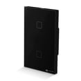 thumbnail image 2 of interruptor de pared negro wifi 2 apagadores, 2 of 7