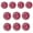 Rose red, variant on Ywmsfl 10PCS Round Sewing Button with Hole Heart Button Sewing Craft Button for Sewing Craft Coat Cardigans Jeans Sweater
