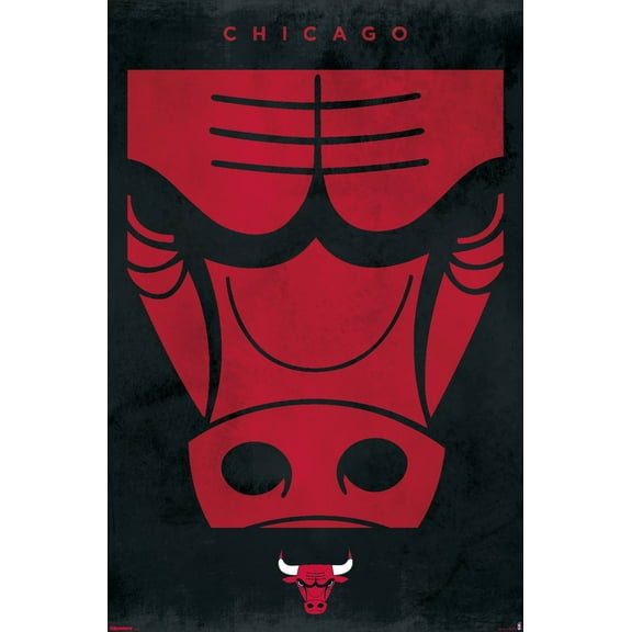 NBA Chicago Bulls - Logo 25 Wall Poster, 22.375" x 34"