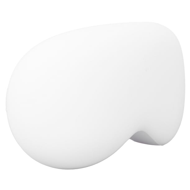 Cubierta protectora de pantalla de silicona Cubierta de casco VR para Apple Vision Pro (blanco)