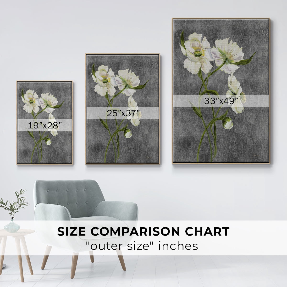 Walking on Sunshine I Framed Premium Gallery Wrapped Canvas - Ready to Hang - 17 x 25 - Natural Wood Floating Frame