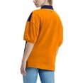thumbnail image 2 of Women's Tommy Jeans Purple Phoenix Suns Taya Puff Sleeve Pique Polo Shirt, 2 of 4