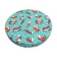 thumbnail image 1 of Disketp Sea Otters Family In Blue Water Funda Redonda para Taburete, Funda de Cojín para Silla de Bar Suave y Elástica-12 inch, 1 of 7