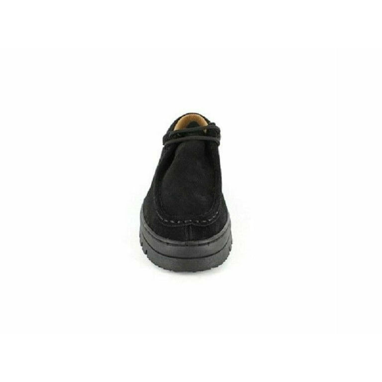 sao by stacy adams men s detonator lace up black suede 11.5 m