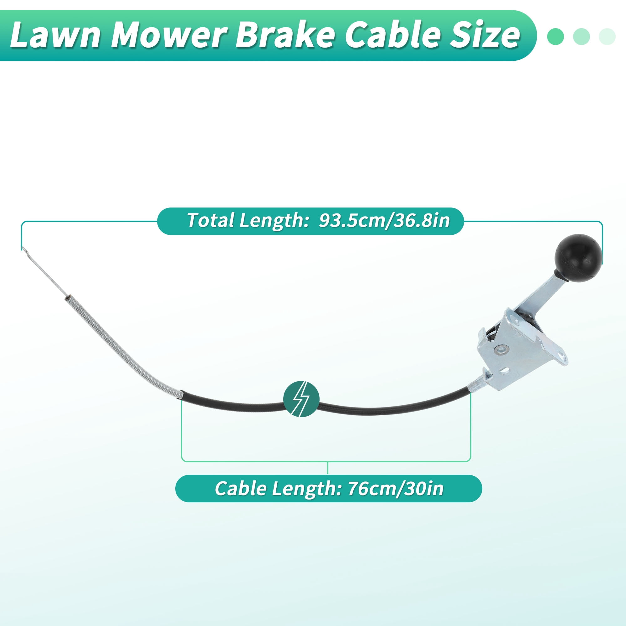 Unique Bargains Throttle Cable for Craftsman Machines Mowers
