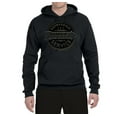 thumbnail image 2 of Dependanble Service of Dogde since 1914 | Mens Cars and Trucks Hooded Sweatshirt Graphic Hoodie, Black, Small, 2 of 3