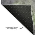 thumbnail image 5 of Addison Rugs Mayfield Premium Machine Washable Transitional Floral Lavender Rectangle Rug, 3' x 5', 5 of 7