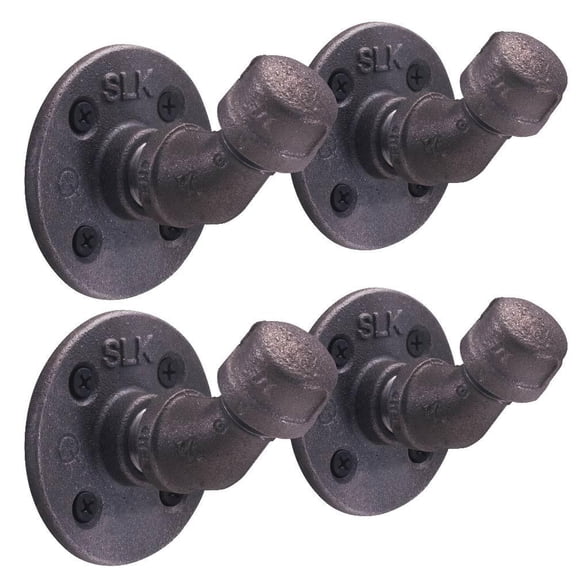 Wall Hook 4 Pack By PIPE DECOR